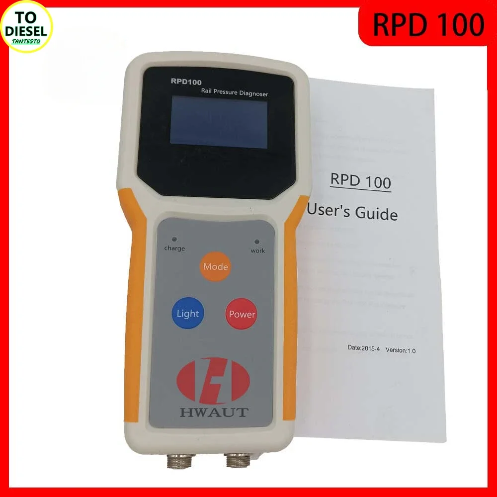 RPD100 CR-A CR Common Rail Pressure Diagnoser Tester for Delphi  Bosch Denso Sensor Pressure Sensor Tester Auto Repair Diagnoser