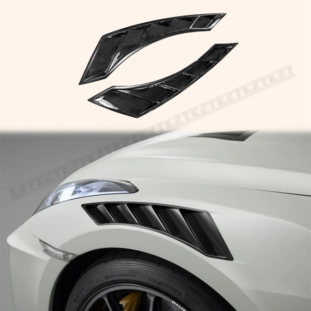 

For Nissan R35 Gtr 08-17 Nis Style Fender Vents Pair Carbon Fiber