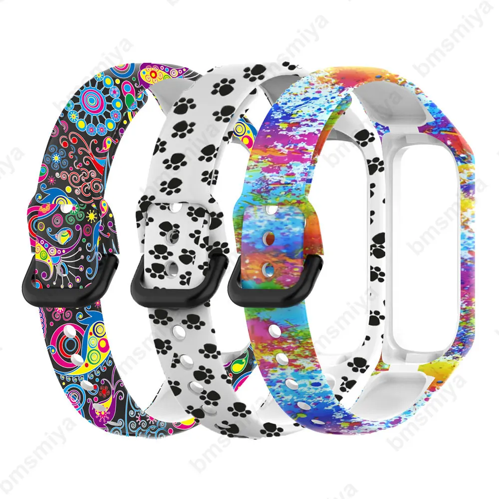 Cinturino colorato in silicone 3 pezzi per Samsung Galaxy Fit 2 SM-R220 Smart Watch Bracciale da polso per Galaxy Fit 2 R220 Sostituzione