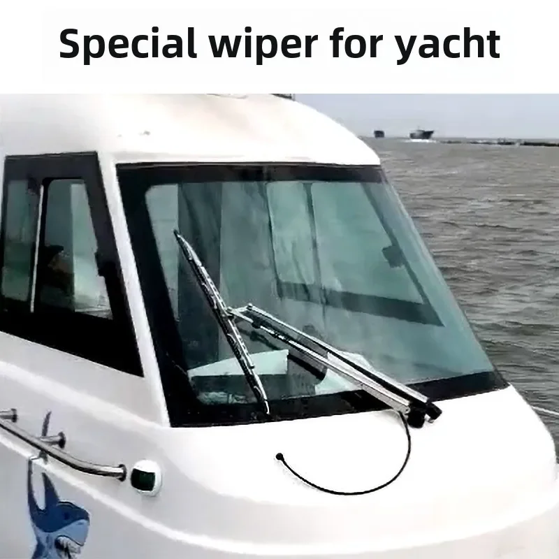 

1FOrMarine дворник в сборе для яхты, грузового корабля, 316, стеклоочиститель из нержавеющей стали, 12 В, 24 В, двигатель из чистой меди, стеклоочиститель