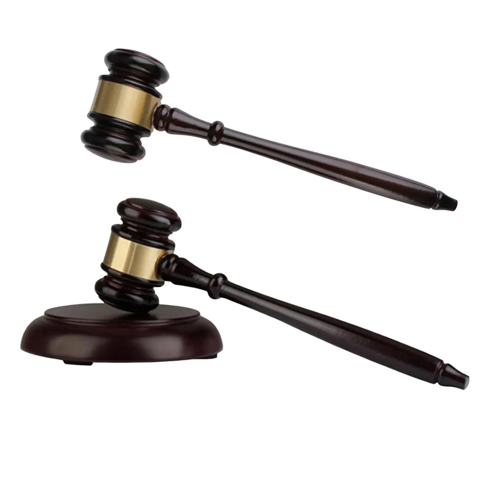 Wooden Mini Mallet Auction Hammer Gavel Decor Cosplay Props for Justice Gifts Auction 