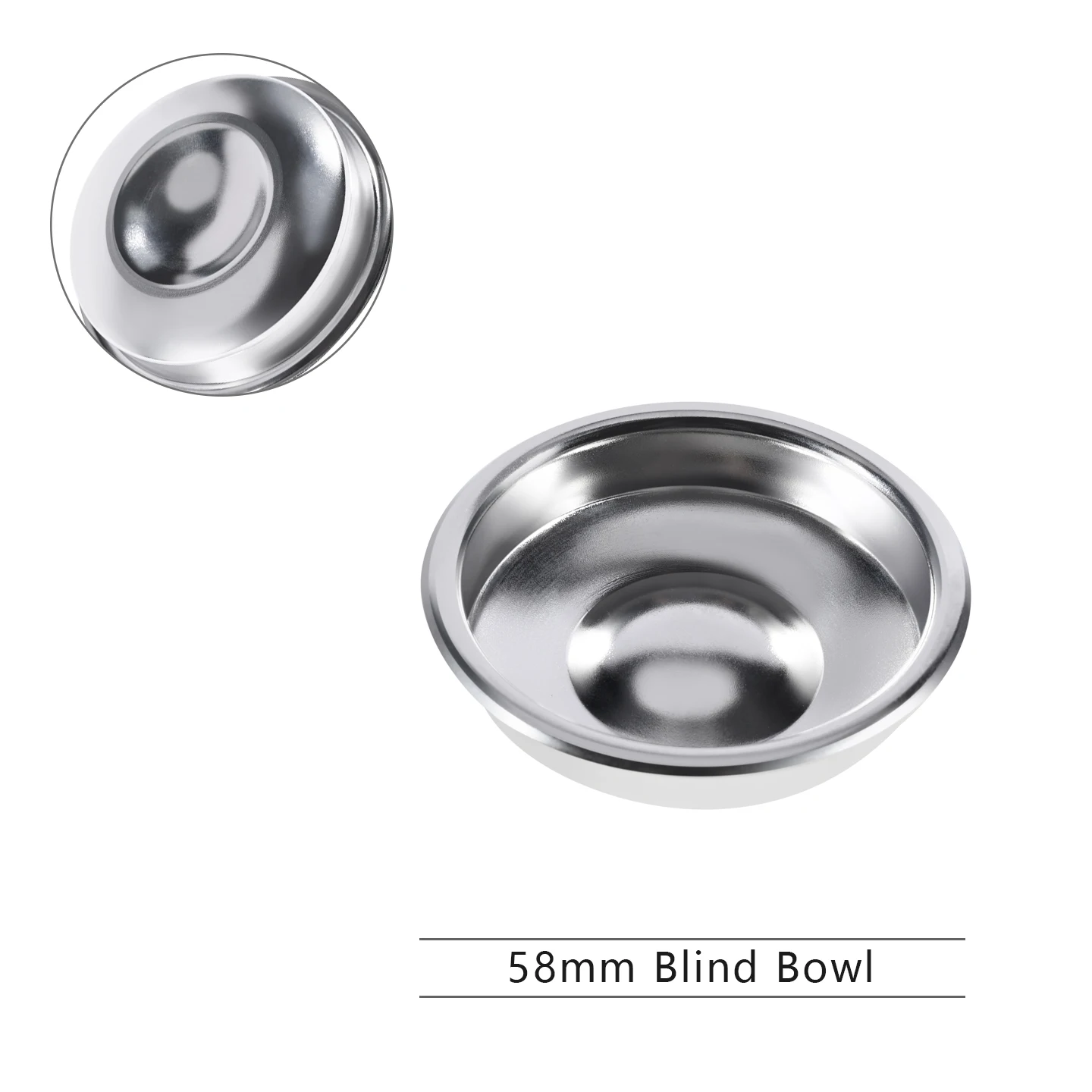 51 MM/54 MM/58 MM Onder Druk 1 gat Koffie Filter Mand Enkele/Dubbele Cup Fit voor Filterhouder Espresso Koffie Accessoires Tool