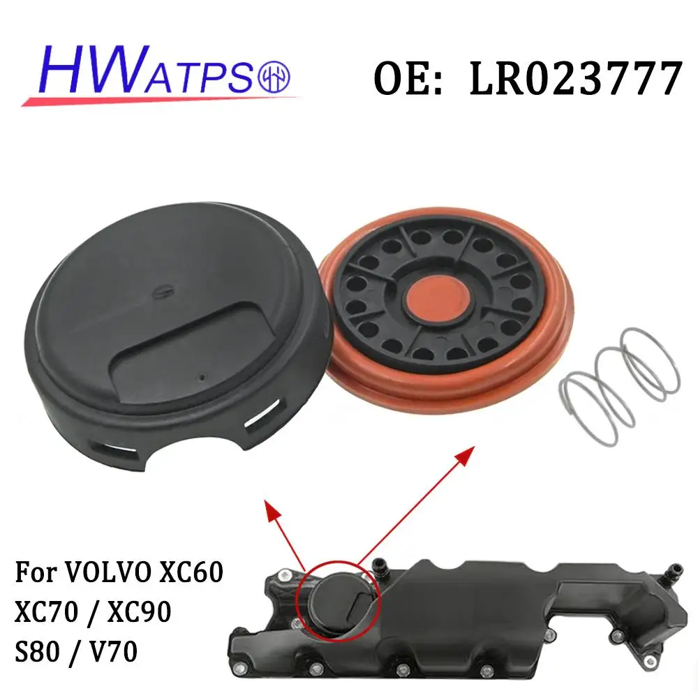 1/5/10 For Volvo XC60 XC70 XC90 S80 V70 Land Rover LR2 2007-2015 Pcs PCV Valve Cover Repair Kit With Membrane LR023777 LR009326