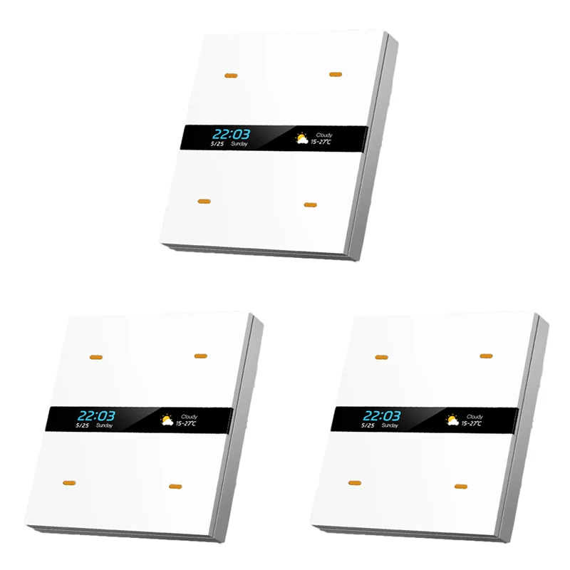 

A32T-3X Tuya Zigbee умный переключатель сцен, освещение, умное управление, панель переключателя управления сцен, умная розетка 485 86, коробка B