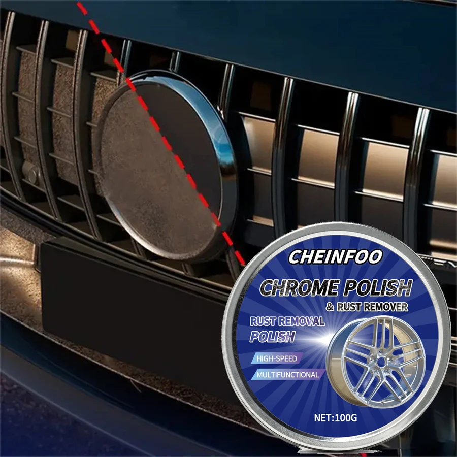 Alloy Universal Wheel Hub Repair Kit - Scratch Remover, Oxidation Cream, Rust Protector & Car Wheel Care Polishing Paste