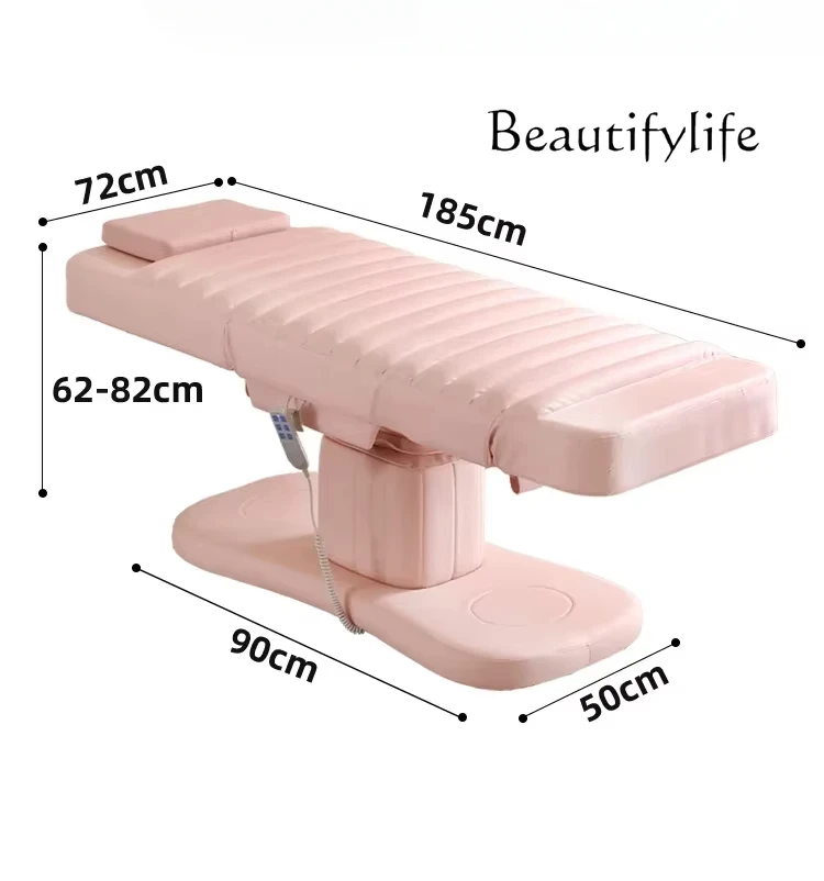 lifting massage bed ear picking multi-functional folding embroidery bed  Beauty salon special beauty bed electric