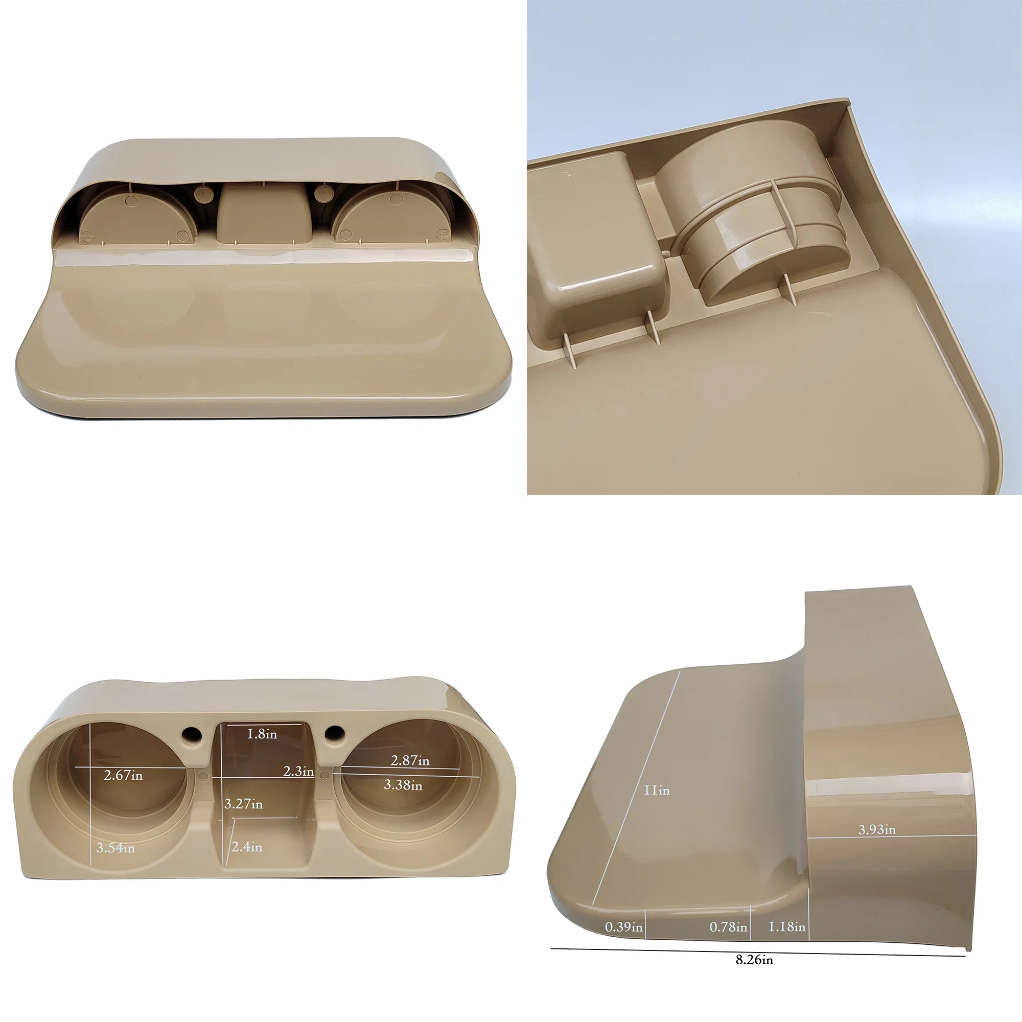 حامل أكواب السيارة، فجوة مقعد السيارة، كوب الماء، زجاجة الشرب، علبة مفاتيح الهاتف، حامل تخزين، حامل ملحقات تصفيف السيارة #5