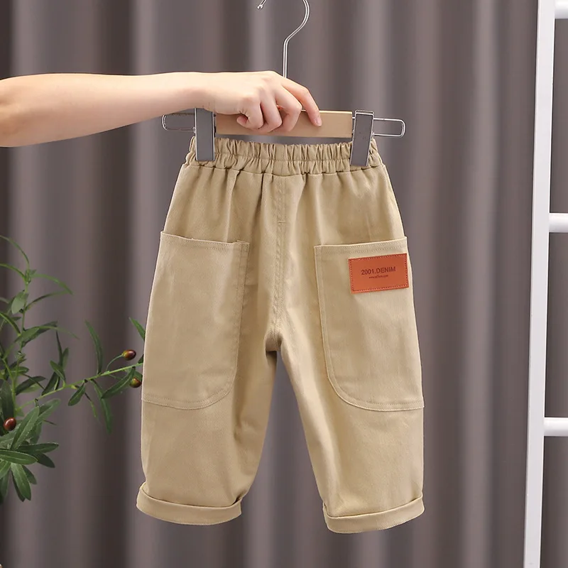 New Boys' Children's Trousers Spring Autumn Long Pants Casual Outdoor Pants Girls' Cartoon Pant Four Seasons view 6