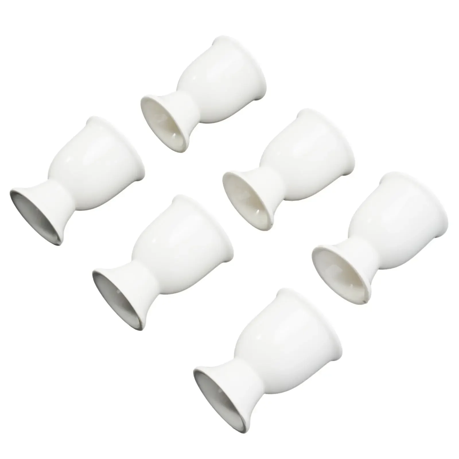 

Egg Holder Egg Cups 6pcs Breakfast Boiled Egg Cups Ceramic Cooking Tool Egg Cups Egg Cups Holders Kitchen Supplies