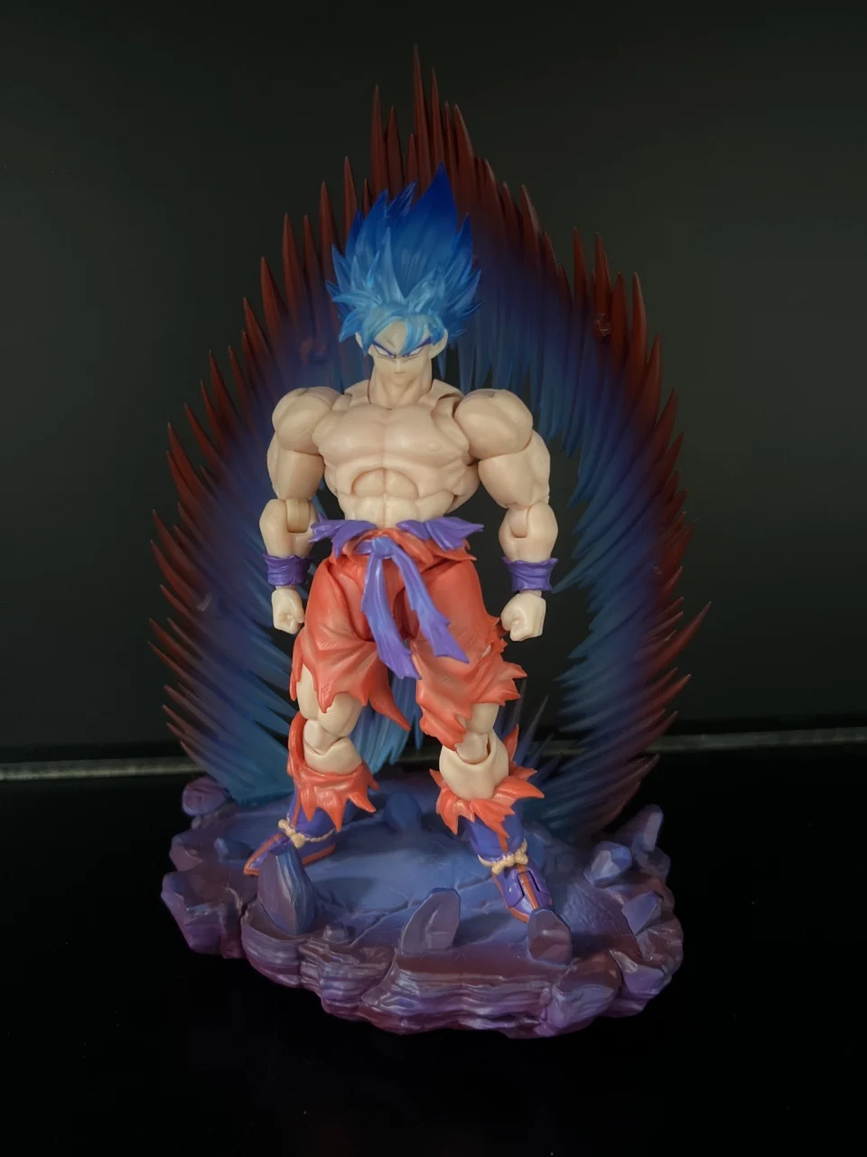 جديد لعبة دراغون بول Z SHF E&C اللعب سوبر سايان سون جوكو معركة الضرر الجسم نموذج لجسم جمع لعبة هدية #1