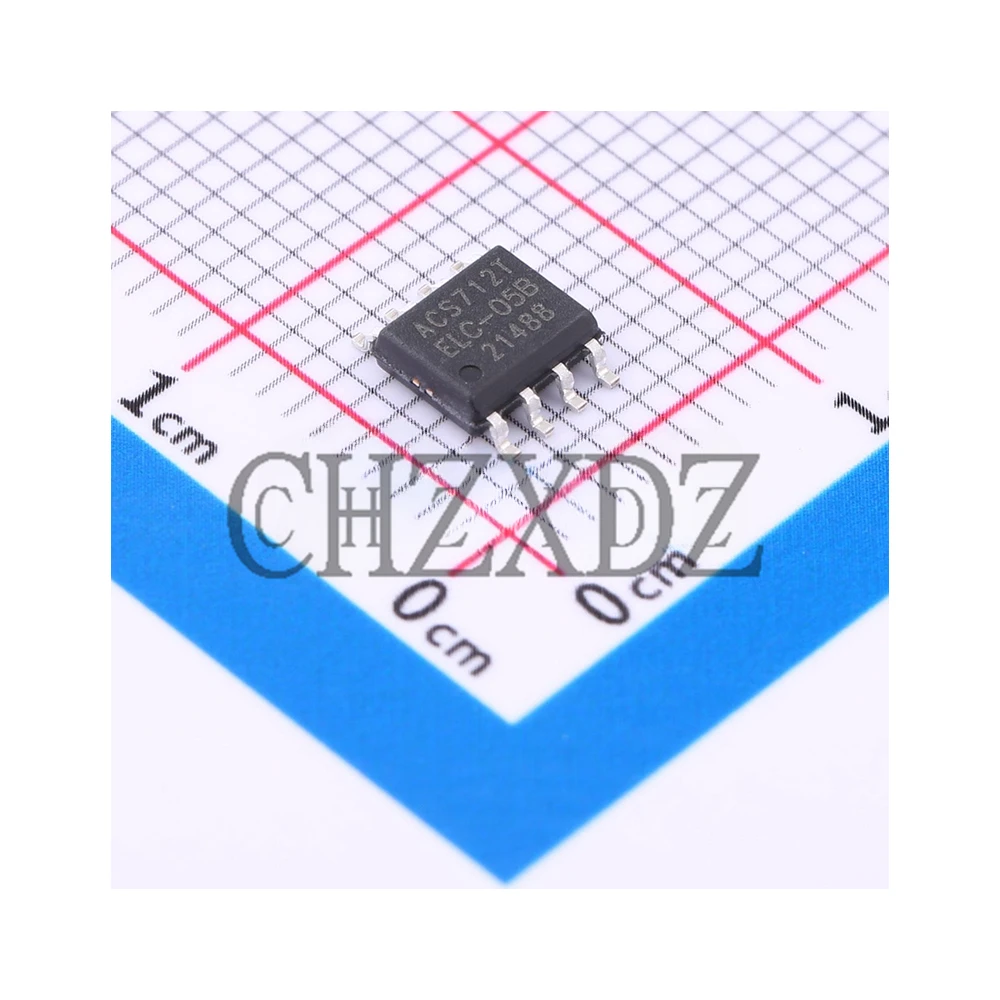 100% Original ACS712ELCTR-05B-T Installing current sensors on the board For New Designs Use ACS724/5 ACS712