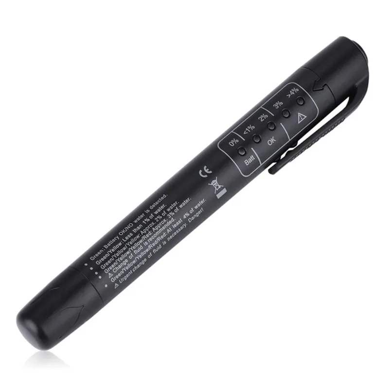 

Универсальный точный диагностический инструмент для проверки качества масла, тестер тормозной жидкости с LED-индикатором, ручка-тестер для автомобильных тормозных жидкостей