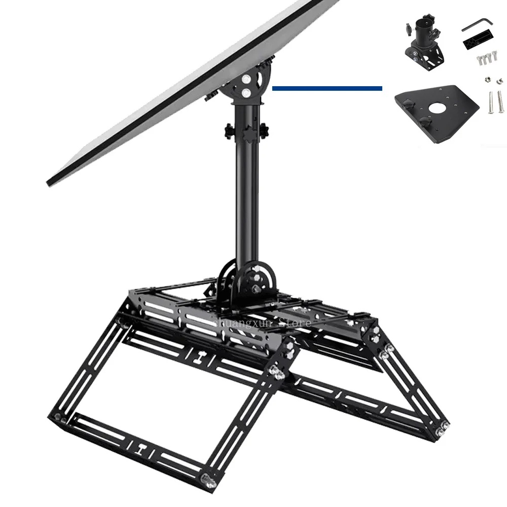 Starlink Mini Roof Ridge Mount Starlink Mounting Kit Tilt Angle Adjustable Adapter Starlink Internet Kit Satellite Pole Mount