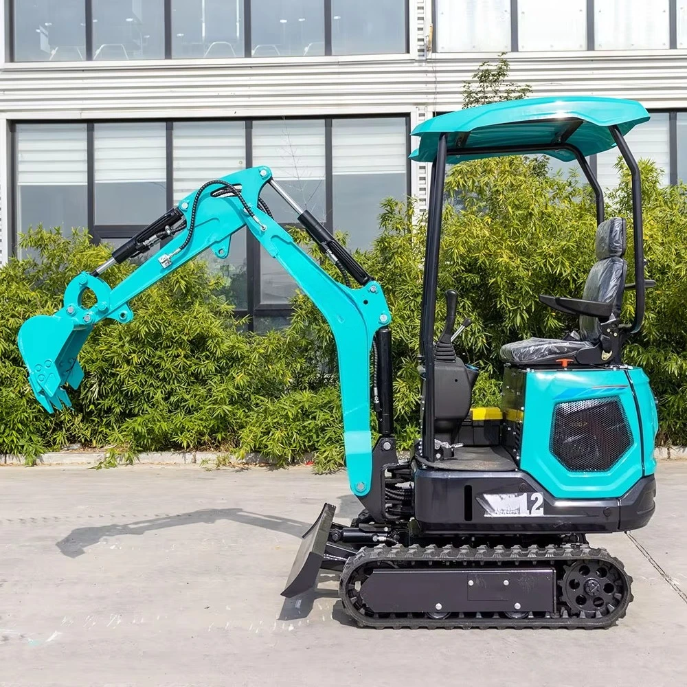 Low Price Sale CE EPA Excavator Factory Diesel Digger Crawler Mini Excavator 1.2Ton Excavator