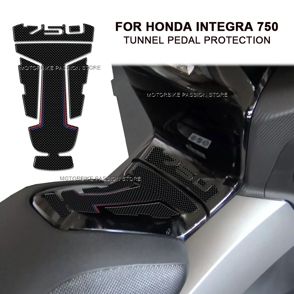 For Honda Integra 750 Motorcycle 3D Gel Decals Accessories Tunnel Pedal Decorative Protective Stickers kit Waterproof