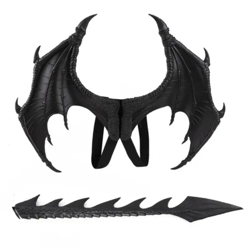 Halloween Devil Big Wings Male Show Stage Performance Props COS Adult Dragon Monster Monster Monster Handsome Costume