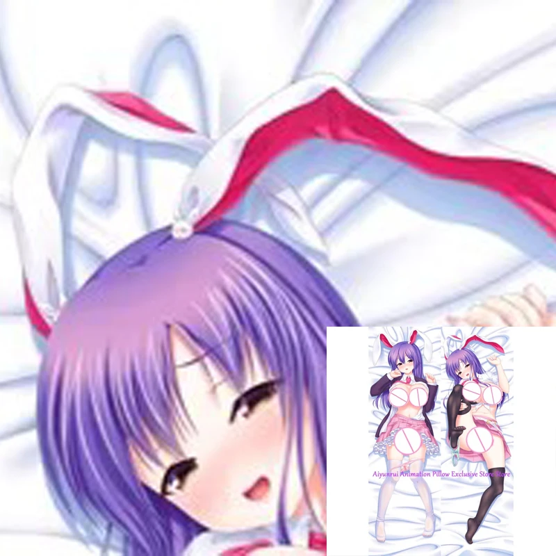

Anime Pillow Cover Dakimakura Reisen Breasts Double-Sided Life-Size Body Pillows Cover Adult Case Bedding Gifts