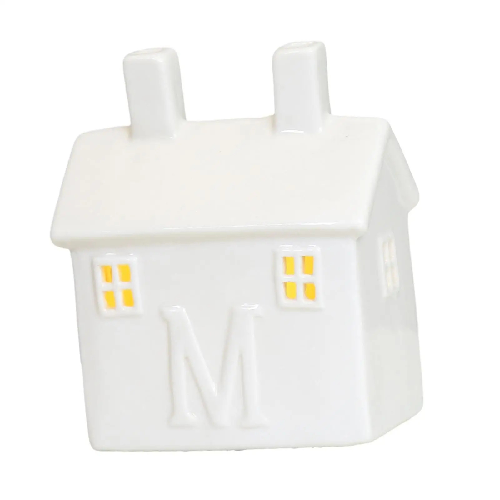 LED Xmas Village House Christmas Porcelain Village for Indoor Festive