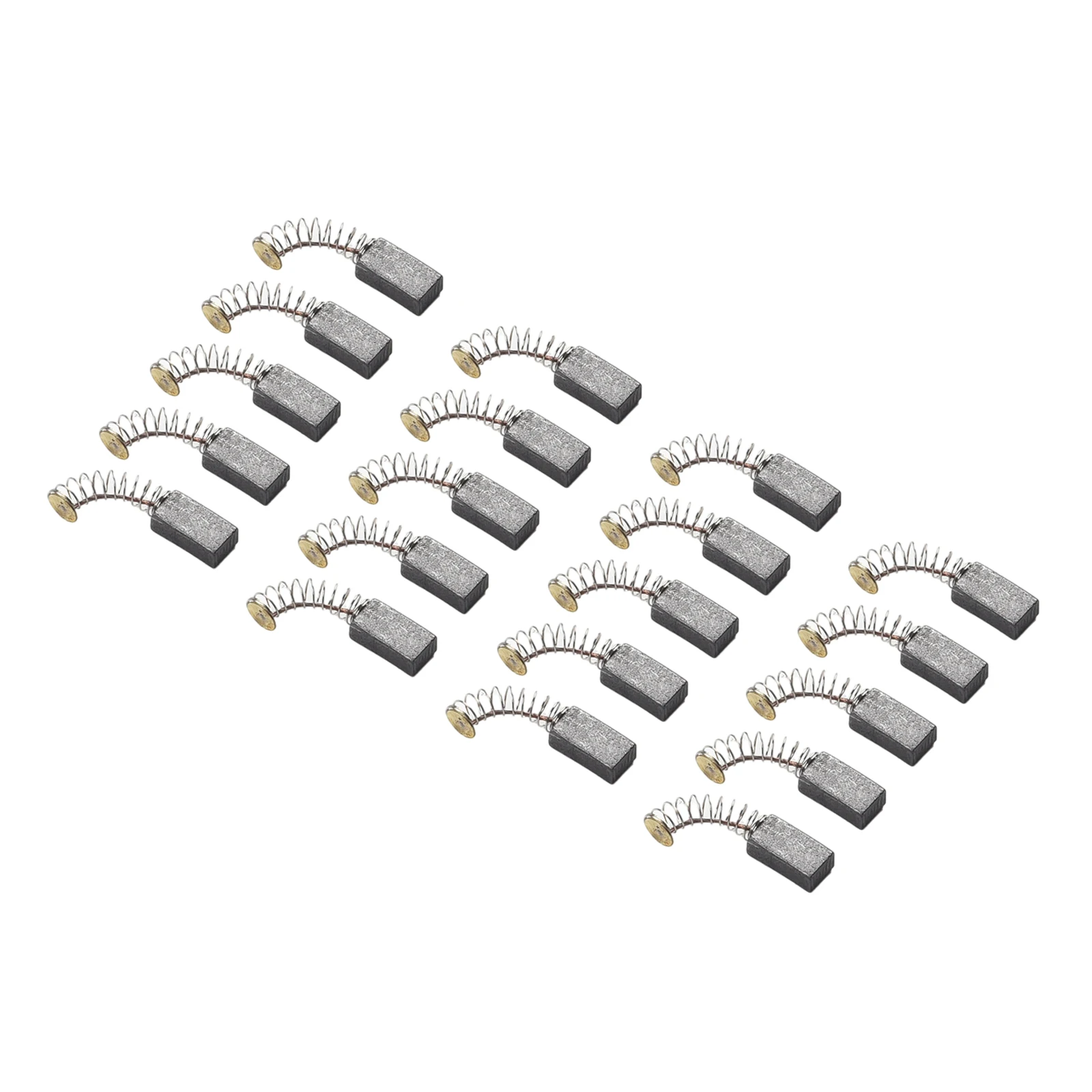 

Practical Useful Motor Carbon Brush Carbon Brushes Electric Tool Replacement 20pcs 5x8x15mm Angle Grinder Parts