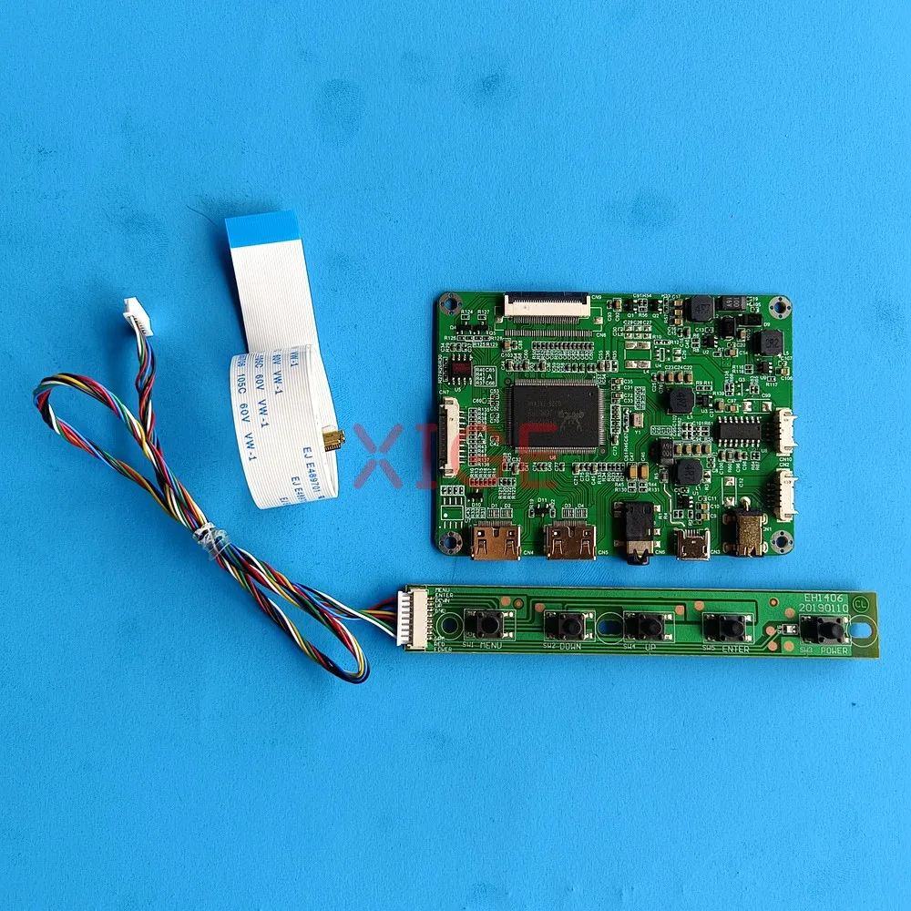 

Плата драйвера контроллера DIY Kit для N116HSE-EA1 N116HSE-EBC/EJ1 EDP 30-контактный 11,6-дюймовый Micro USB 1920x1080 Дисплей для ноутбука 2Mini-HDMI