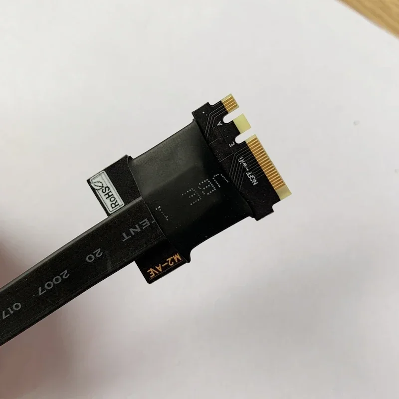 PCIe 3,0 M.2 WiFi A/E Key NGFF a X16 tarjeta gráfica Cable de extensión de minería múltiples tarjetas PCI-E Riser GPU Cable adaptador de tarjetas de vídeo