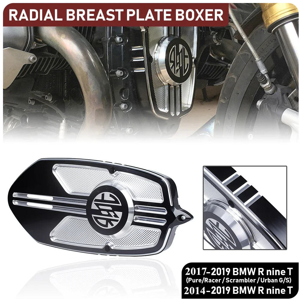 

Motorcycle Front Engine Case Cover Breast Plate Protection for BMW R Nine T R9T Scrambler Pure Racer 2014 15 2016 2017 2018 2019