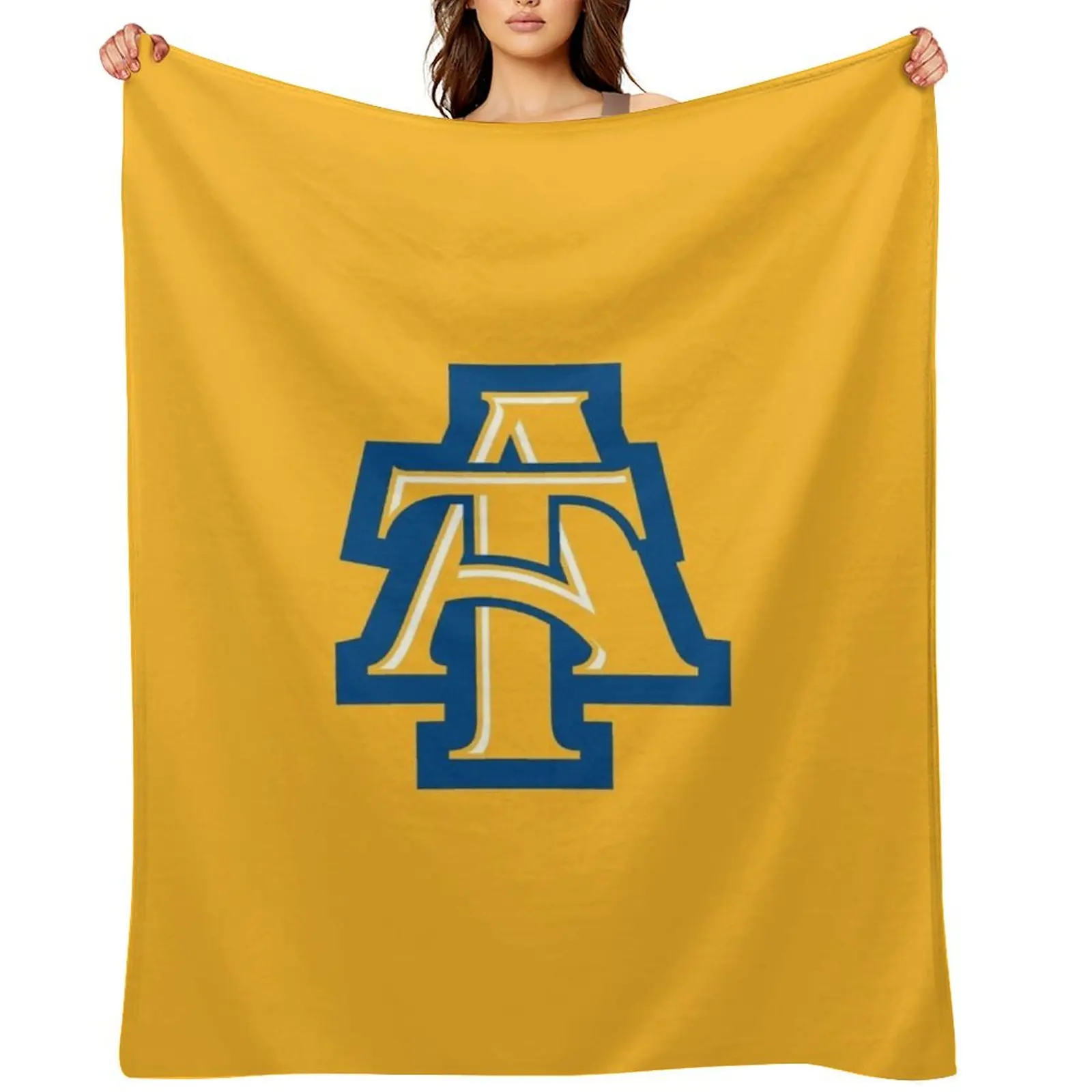 

The A&T Aggies Team Throw Blanket blankets ands valentine gift ideas Vintage Luxury St Blankets