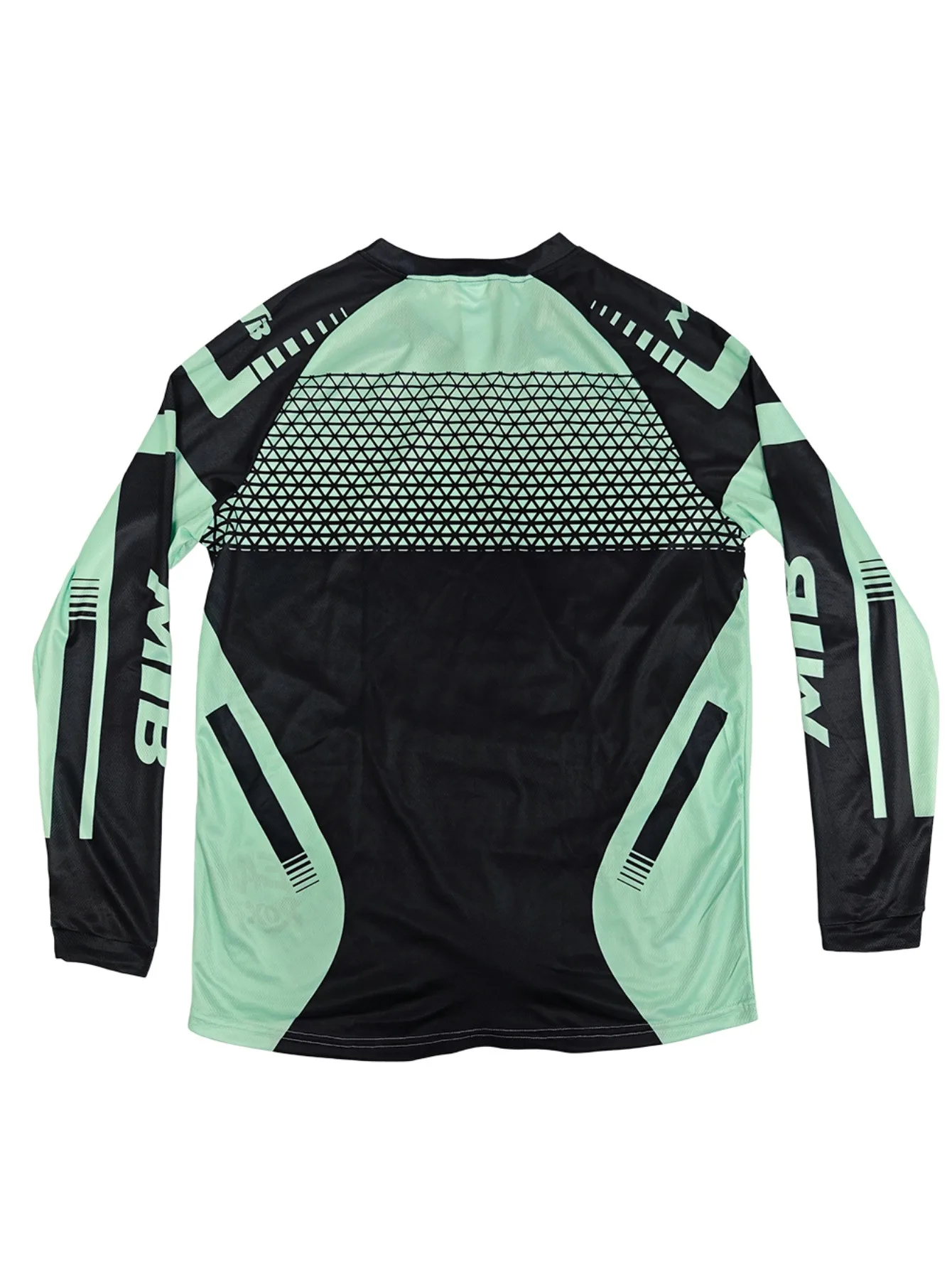 Stylish Downhill Riding Jersey Unisex Long Sleeve Cycling Top Breathable 3D Print Bike Shirt for Enduro Trail Off Road Cycling
