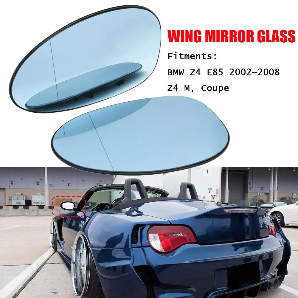 For BMW E90 E85 Car Mirror Heating Side Mirror Glass Rearview Mirror Lens for E92 E91 E93 E82 E88 E86 Z4 51167157247 51167157246