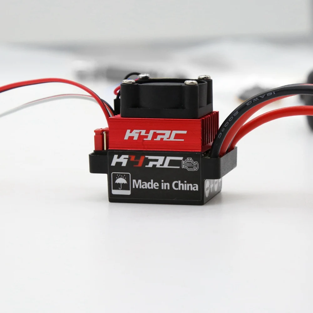 B05C-1060 60A Waterproof Brushed ESC Speed Controller Forward Brake And Reverse Brake With 6V/3A BEC For 1/10 RC Car Parts view 5