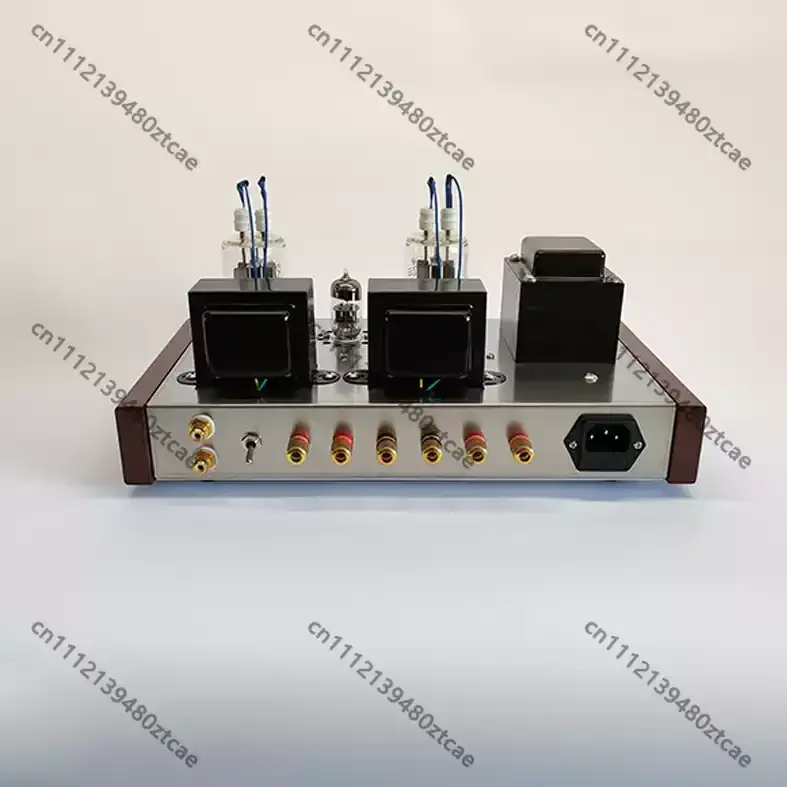 HiFi Fever Vacuum Tube Headphone Amplifier 6N2 Drive  Push FU19  Mini Audio Tube Amp for Desktop Audio