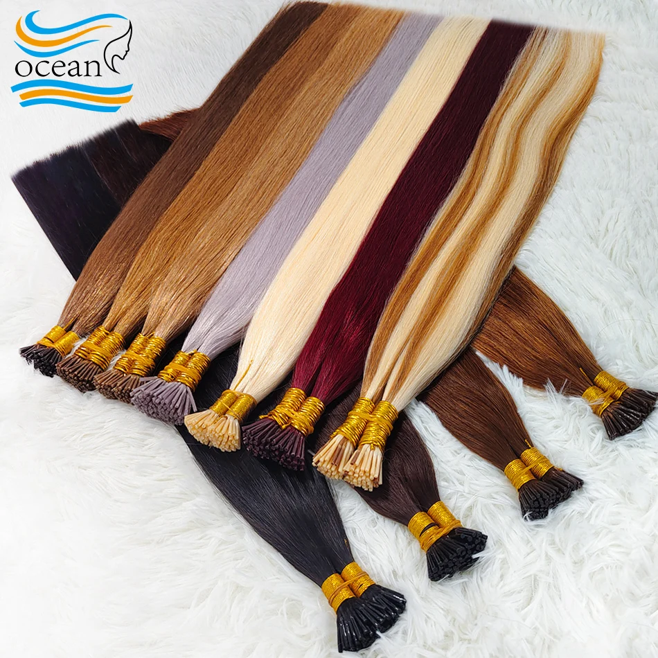 22インチ Iチップ ヘアエクステ 人毛 カラー Iチップ エクステ 人毛 増毛 Iチップ ヘアエクステンション デイリーユース レミーヘア