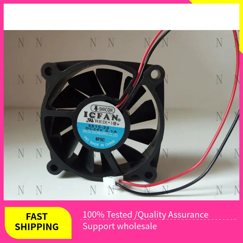 

YJJ High Performance Cooling Fan 0615-24 24V 0.10A 60*60*15mm