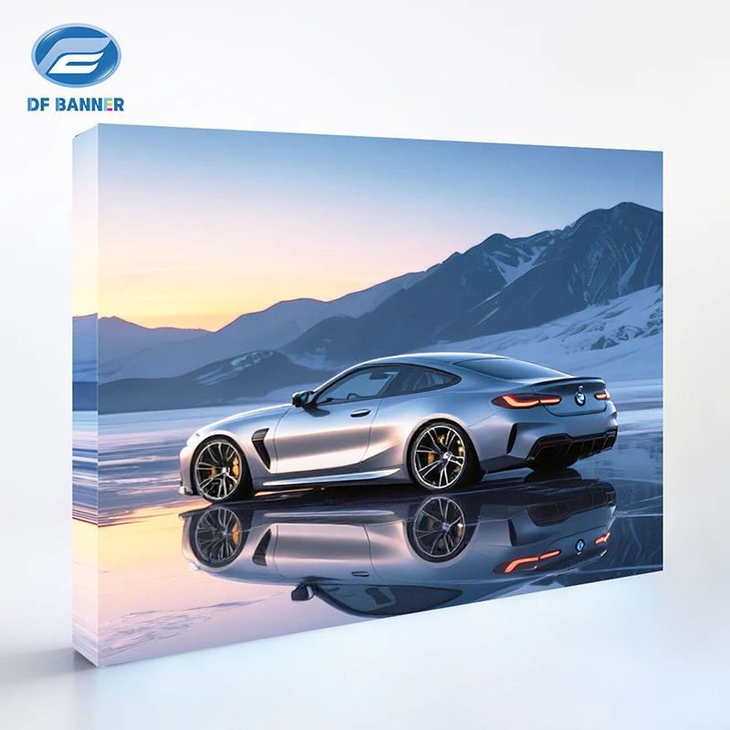 Manufacturer Direct Large Straight Seamless Edge Wrap Pop up Backdrop for Corporate Event Background