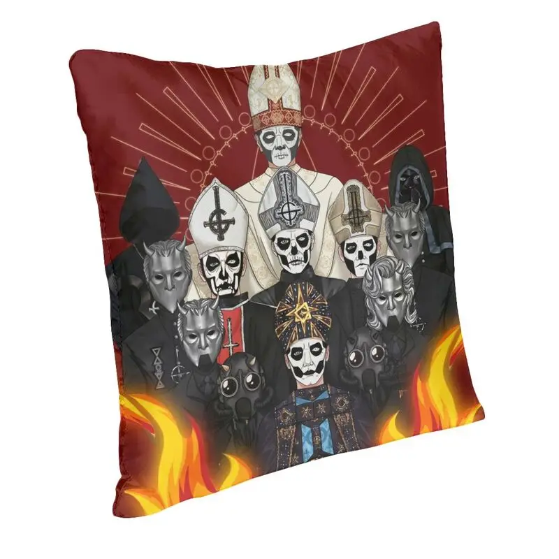 Swedish Rock Band Ghost Pillow Case 40x40cm Decor Home Fashion Cushion Decoration Salon Square Pillowcase