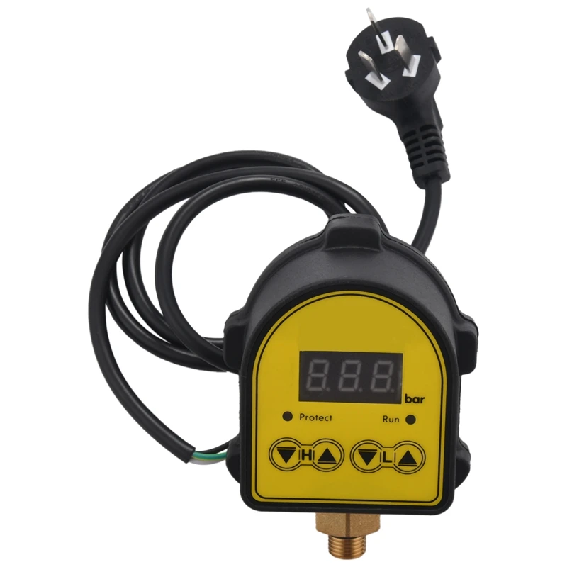 

Digital Automatic Air Pump Water Oil Compressor Pressure Controller Switch For Water Pump On/Off Au Plug