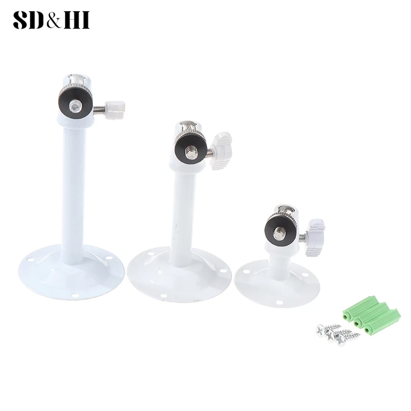 Wall Installation Metal Holder Secure Rotary CCTV Camera Stand For Security Surveillance Camera