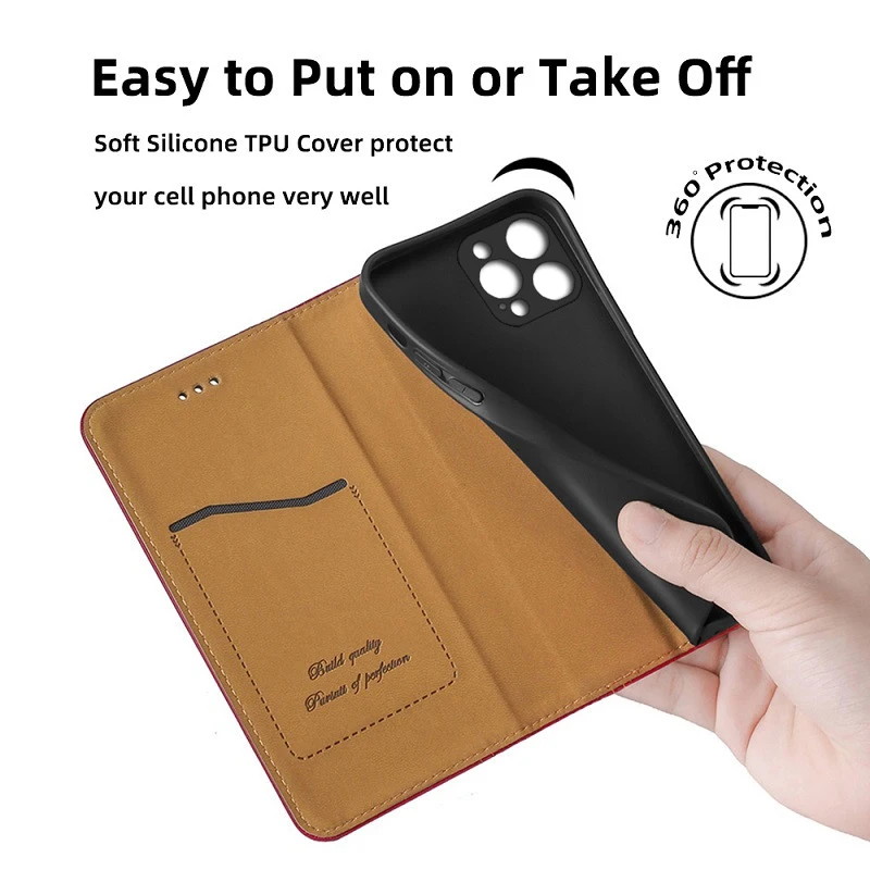 Flip Cover Leather Wallet Protective Case for Tecno Pop 2 F 4 6 7 8 Camon 30 20 19 Neo 18P 17 12 Premier Pro 4G 5G Power Shell