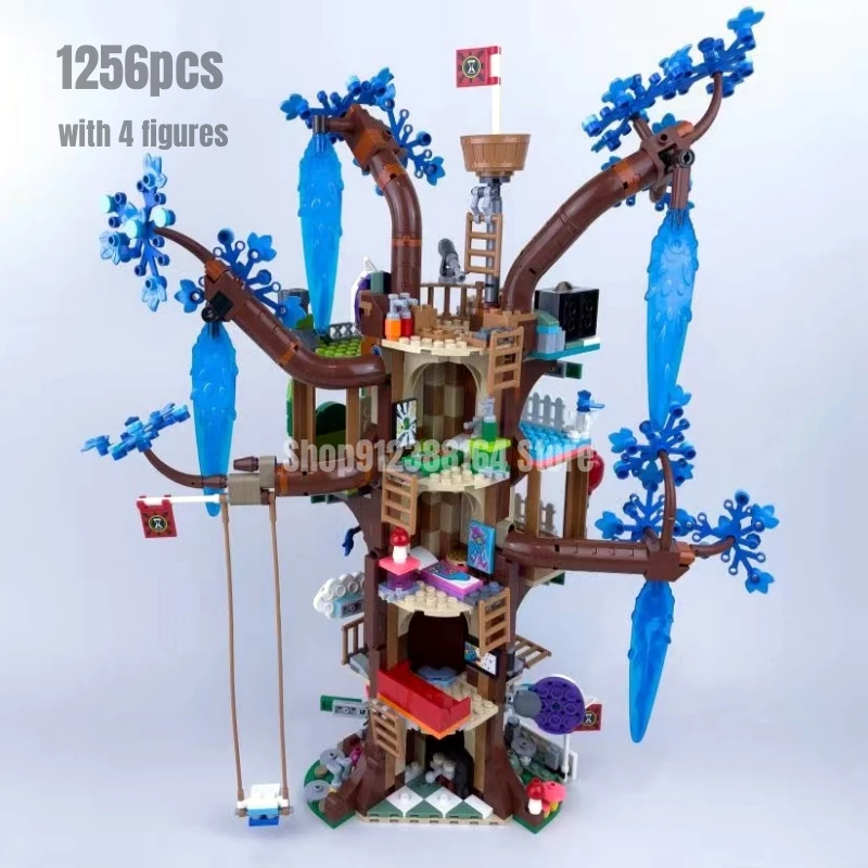 1256pcs Fantastical Tree House Building Blocks Model 71461 Toys for Children Christmas Gift