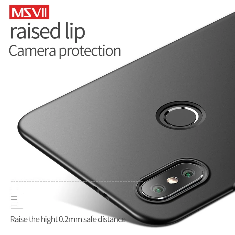 MSVII Cases For Xiaomi Redmi Note 5 Pro Case Cover For Xiomi Redmi Note 5 Silm PC Cover For Xiaomi Redmi Note5 Pro Cases 5.99\