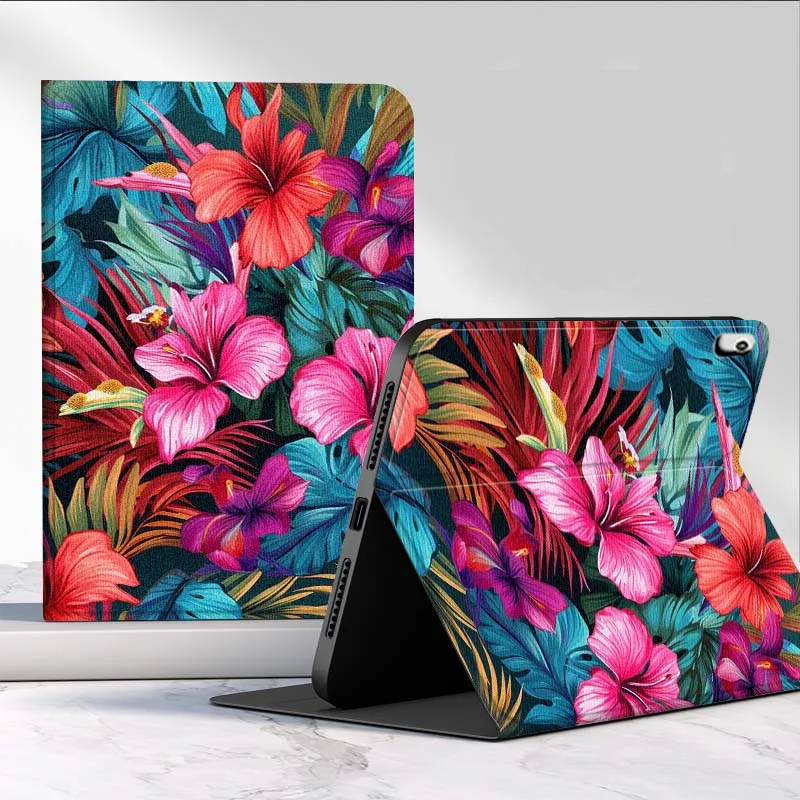 arte-de-flores-tropicais-para-huawei-mediapad-matepad-pro-air-12-x-t5-t10s-m6-m5-c5e-se-11-115-polegadas-capa-para-tablet-popular