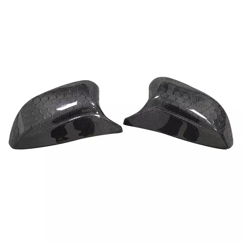 Honeycomb Style Carbon Fiber Side Mirror Cover Fit for Infiniti Q50 Q60
