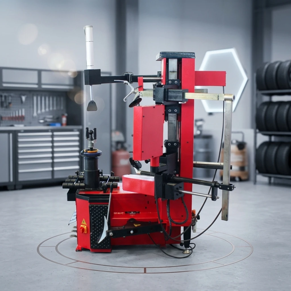 Chentuo CT-7909 Car Tire Dismantling Machine 220V/380V Power Supply LCD Display 6-10bar Multi-Tire Types 18-Month Warranty