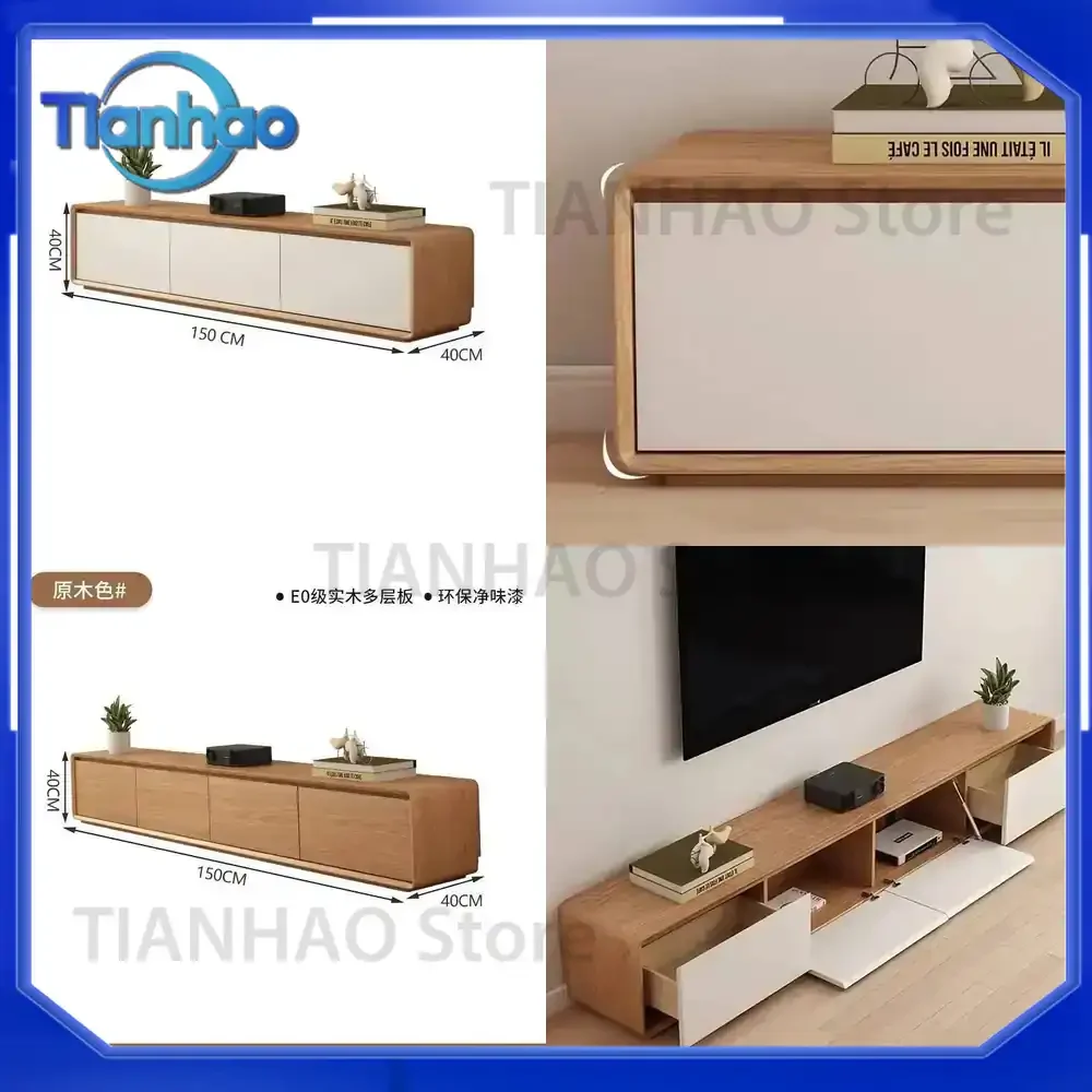 For Nordic Classic TV Stand Modern Minimalist Premium Organizer Trendy Storage Furniture TV Console for Living Room Wall