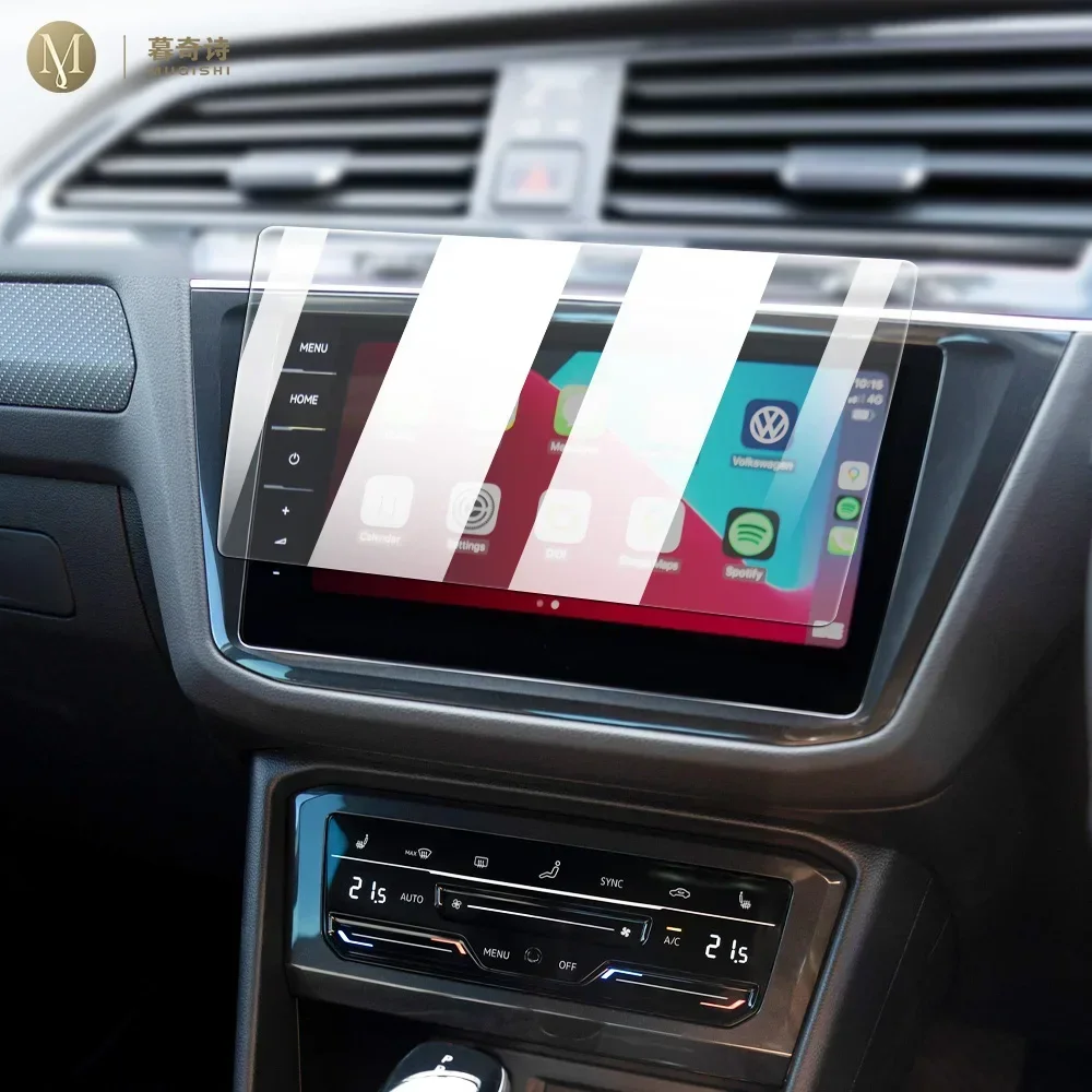 

For Volkswagen Tiguan Atlas 2021-2022 Car tempering glass Interior Center console screen saver film Anti scratch LCD screen Anti