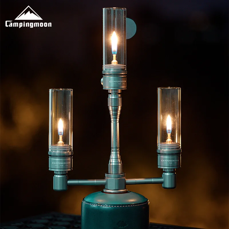 

Уличная продукция CAMPINGMOON, удлинитель из алюминиевого сплава, профессиональная газовая лампа для кемпинга, атмосферная лампа, увеличивающая рост Опора лампы