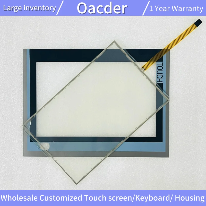 

Touch Screen Panel Glass Digitizer For IPC677D-15 6AV7260-0ED30-0XX6 TouchPad Front Film Overlay Protective Film