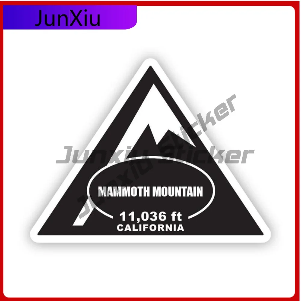 

Mammoth Mountain Stickerwaterproof Outdoor Decalscalifornia Summit Funny Laptop Waterproof Vinyl Decal For Car Windows Creative