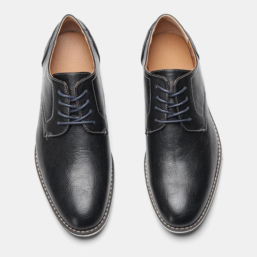 7-13 men casual shoes fashion comfortable 2024 brand leather loafer men