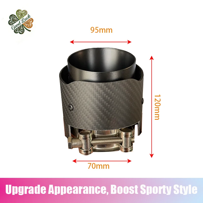 

4 Pieces M Logo Exhaut tips for BMW F87 M2 F80 M3 F82 F83 M4 F10 M5 F12 F13 M6 Direct Fit Universal Fit Exhaust Tip
